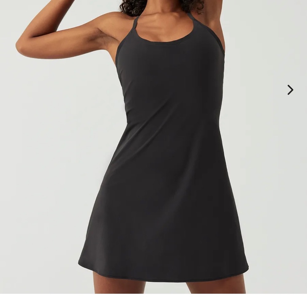 Outdoor Voices Black Exercise Dress